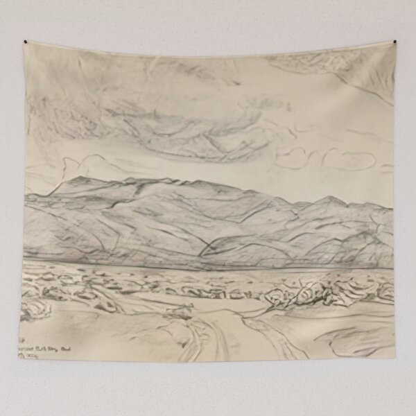 Item preview, New Upload - Maynard Dixon - Best Artist  -  Thousand Creek Valley, Nevada, 1927 - Maynard Dixon  designed and sold by GabyDAlessandro.