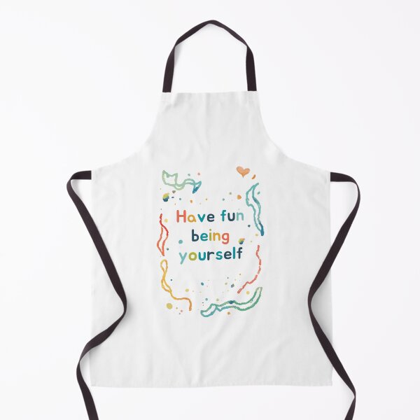 Item preview, Have Fun Being Yourself – Colorful Watercolor Quote Design designed and sold by Unsololugar.