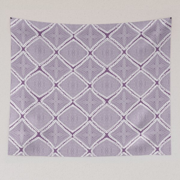 Item preview, Lavender Crochet Style Granny Square Pattern designed and sold by Seamlessly Buffalo.