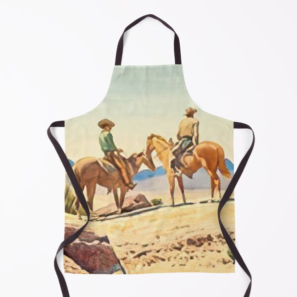Item preview, New Upload - Maynard Dixon - Best Artist - Two cowboys on horses, 1946 - Maynard Dixon designed and sold by GabyDAlessandro.