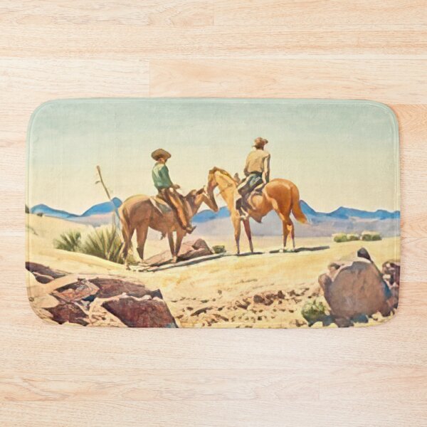 Item preview, New Upload - Maynard Dixon - Best Artist  -  Two cowboys on horses, 1946 - Maynard Dixon  designed and sold by GabyDAlessandro.
