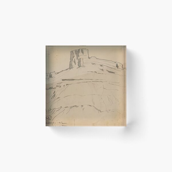 Item preview, New Upload - Maynard Dixon - Best Artist  -  Wyoming Butte, 1912 - Maynard Dixon  designed and sold by GabyDAlessandro.