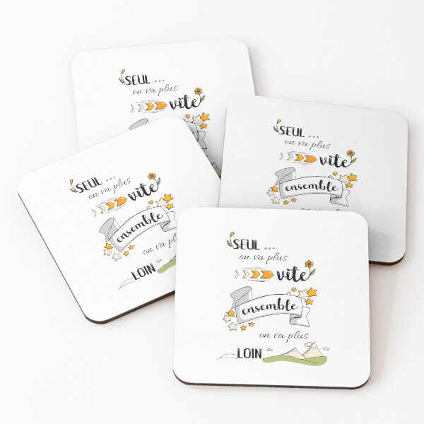 Item preview, Quote: Together we go further designed and sold by GribouillStreet.