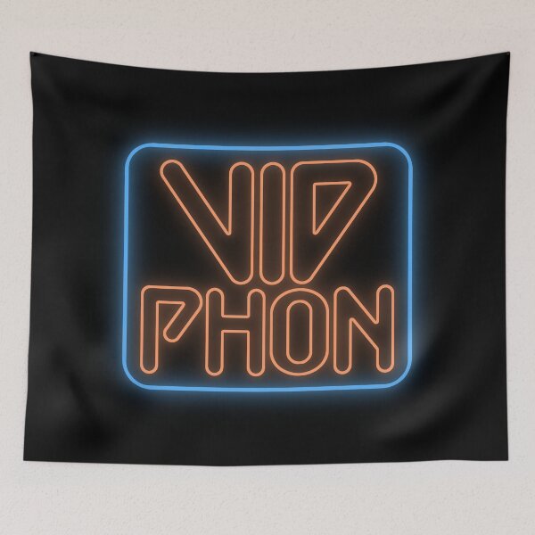 Item preview, Vid Phon Logo Neon Blade Runner Video Phone designed and sold by Power Up Prints.
