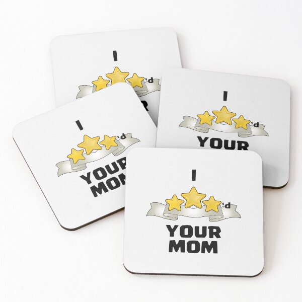 Item preview, I Three Starred Your Mom - Gold designed and sold by Chimp Champ.