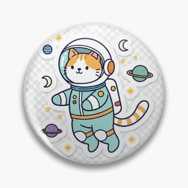 Item preview, Cute Astronaut Cat designed and sold by Aquilindcruz.