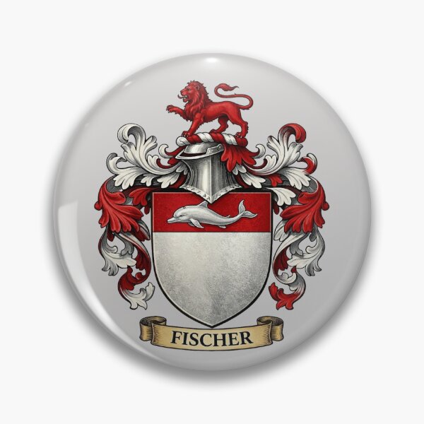 Item preview, The Fischer Family Coat of Arms designed and sold by BagTown Clans.
