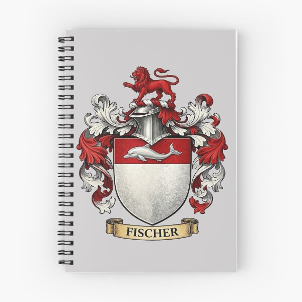 Item preview, The Fischer Family Coat of Arms designed and sold by BagTown Clans.