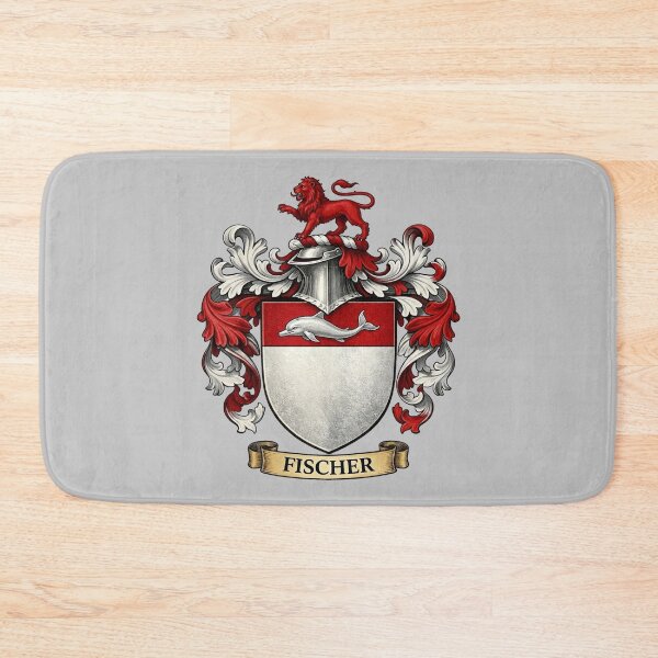 Item preview, The Fischer Family Coat of Arms designed and sold by BagTown Clans.