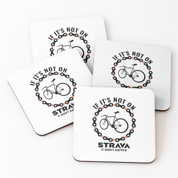 Item preview, If It’s Not On Strava It Didn’t Happen Cycling Shirt – Funny Road Bike Cyclist Design designed and sold by BMLprint ⭐⭐⭐⭐⭐.