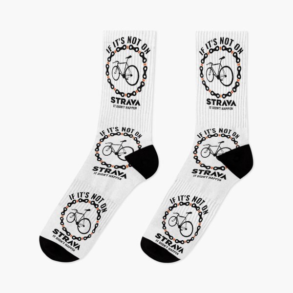 Item preview, If It’s Not On Strava It Didn’t Happen Cycling Shirt – Funny Road Bike Cyclist Design designed and sold by BMLprint ⭐⭐⭐⭐⭐.