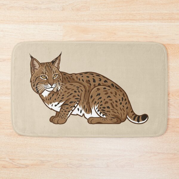 Item preview, Forest Feline Bobcat designed and sold by mossandmyth1984.