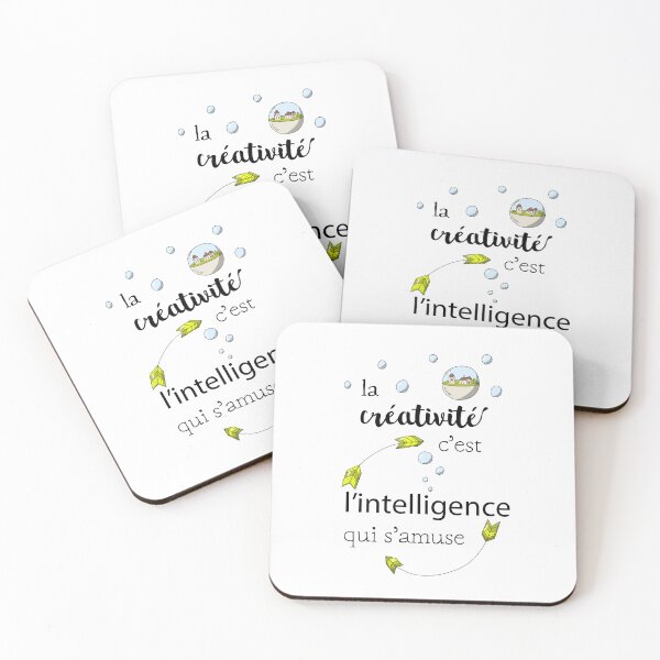 Item preview, Quote: Creativity is intelligence having fun designed and sold by GribouillStreet.