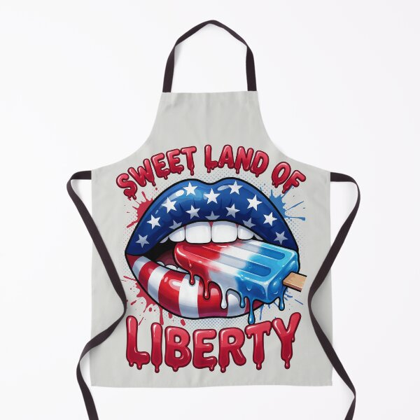 Item preview, Sweet Land of Liberty - Lips & Popsicle designed and sold by DigitalGlade.