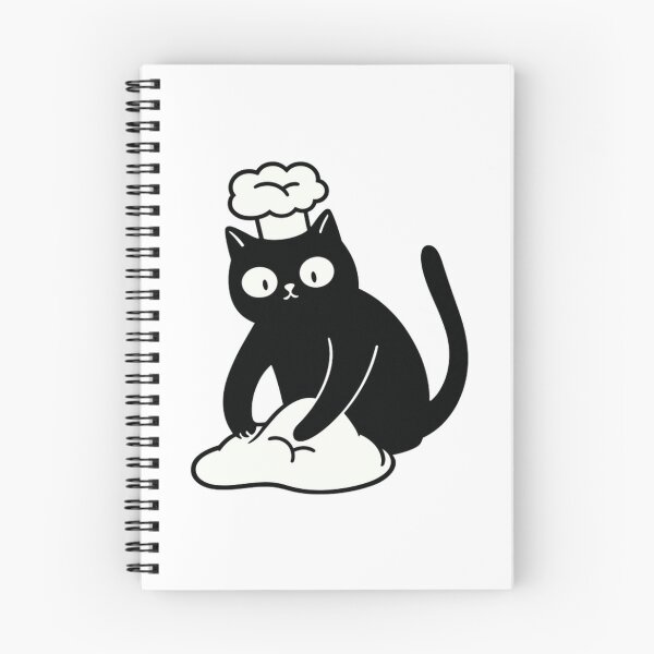 Item preview, Black Cat Baker Wearing Chef Hat Cooking Aesthetic designed and sold by GASSISHOP.