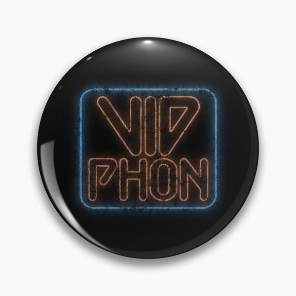Item preview, Vid Phon Logo Neon Blade Runner Video Phone Distressed designed and sold by Power Up Prints.