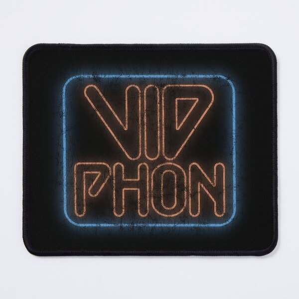 Item preview, Vid Phon Logo Neon Blade Runner Video Phone Distressed designed and sold by Power Up Prints.