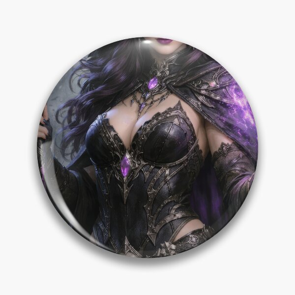 Item preview, Shadow Sorceress – Dark Gothic Demon Queen Fantasy Art designed and sold by DrakariArt.