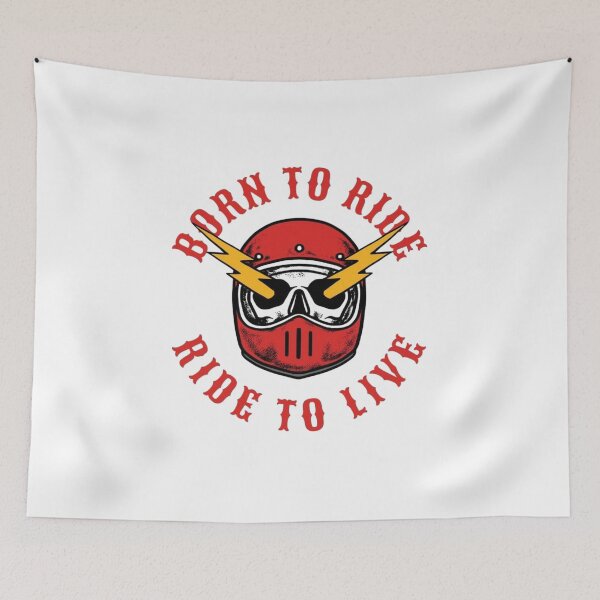 Item preview, Born To Ride Ride To Live designed and sold by Oniyasha.