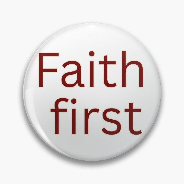 Item preview, Faith first-religious saying designed and sold by Omer's store.