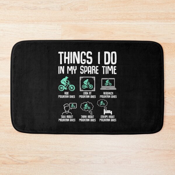 Item preview, Things I Do in My Spare Time Mountain Bike MTB Bicycle Kids designed and sold by Goleon12.
