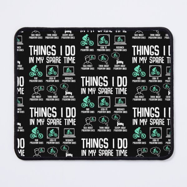 Item preview, Things I Do in My Spare Time Mountain Bike MTB Bicycle Kids designed and sold by Goleon12.