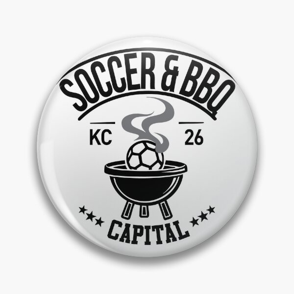 Item preview, Soccer & BBQ Capital, KC 26 – Kansas City Soccer T-Shirt designed and sold by BlindCatCreative.
