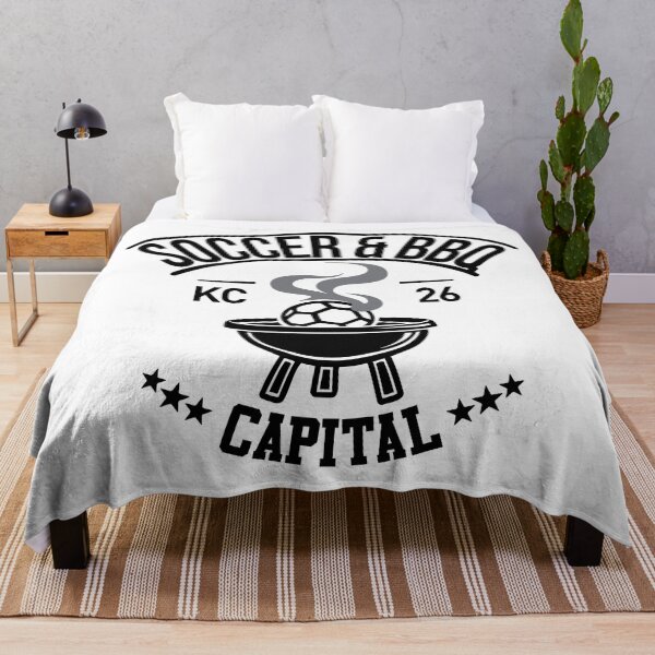 Item preview, Soccer & BBQ Capital, KC 26 – Kansas City Soccer T-Shirt designed and sold by BlindCatCreative.