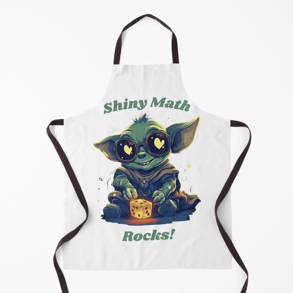 Item preview, Shiny Math Rocks Dice Goblin Nerd Humor design designed and sold by SeminoleB.
