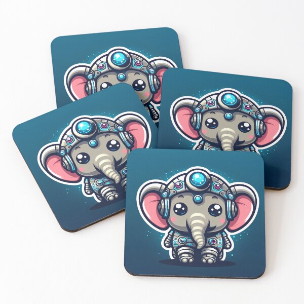 Item preview, Cute little elephant designed and sold by Artillenium.