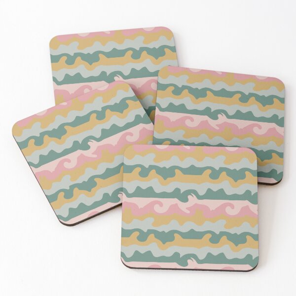 Item preview, Wavy stripe seamless repeating pattern designed and sold by SeamlessDsign.