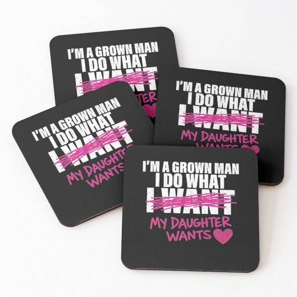 Item preview, Funny Dad Father I'm A Grown Man I Do What My Daughter Wants designed and sold by clothesy7.