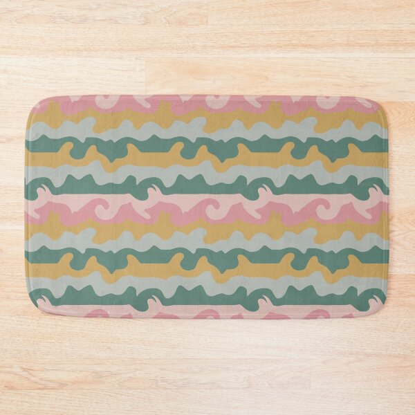 Item preview, Wavy stripe seamless repeating pattern designed and sold by SeamlessDsign.