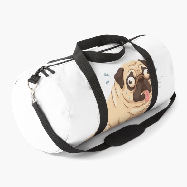 Item preview, The Wheezing Potato Funny Pug Dog Meme designed and sold by Petzzz.