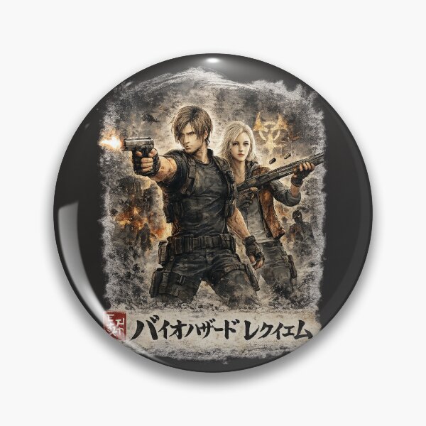 Item preview, Resident Evil Requiem Sumi-e Inspired designed and sold by KinLost.