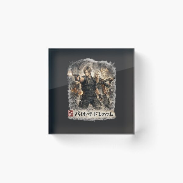 Item preview, Resident Evil Requiem Sumi-e Inspired designed and sold by KinLost.