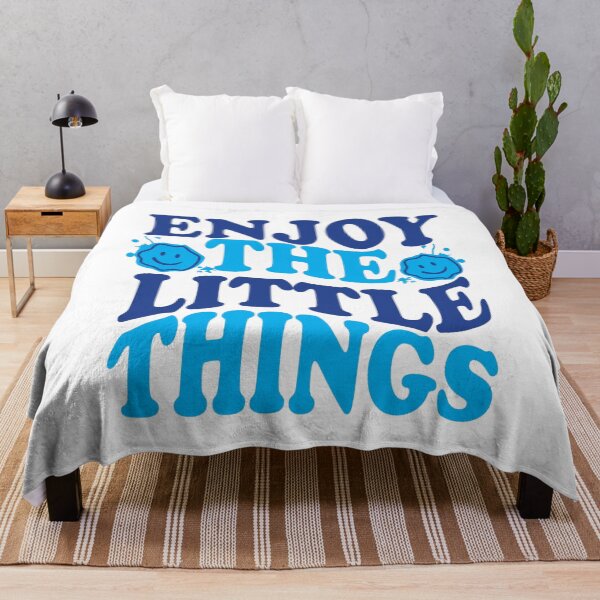 Item preview, Enjoy The Little Things Smiley designed and sold by Oniyasha.