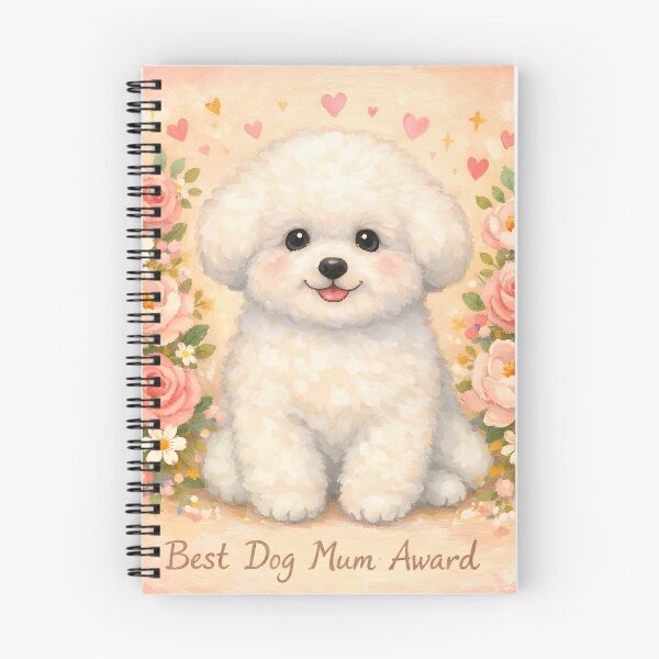 Item preview, Best Dog Mum Ever Cute Folk Art Dog Lover Gift designed and sold by SoniaSarkali.