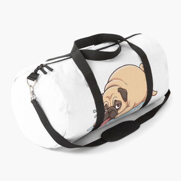 Item preview, Athleticism Not Found Lazy Pug Dog designed and sold by Petzzz.