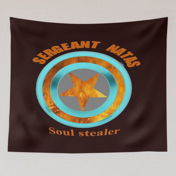 Item preview, SERGEANT NATAS (SHIELD) - SOUL STEALER designed and sold by Tim Forder.