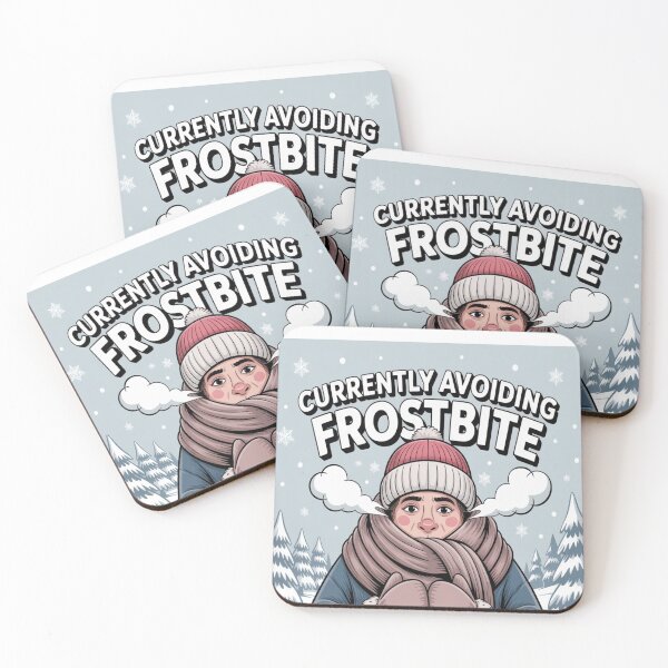 Item preview, Currently Avoiding Frostbite – Funny Winter Humor, Cold Weather  designed and sold by InspiredCreatives.