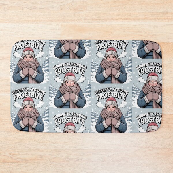 Item preview, Currently Avoiding Frostbite – Funny Winter Humor, Cold Weather  designed and sold by InspiredCreatives.