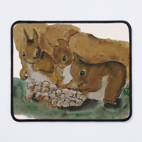 Item preview, Squirrels designed and sold by HoneyvilleArt.