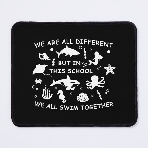 Item preview, We All Swim Together, Kindness designed and sold by CloudyPress.