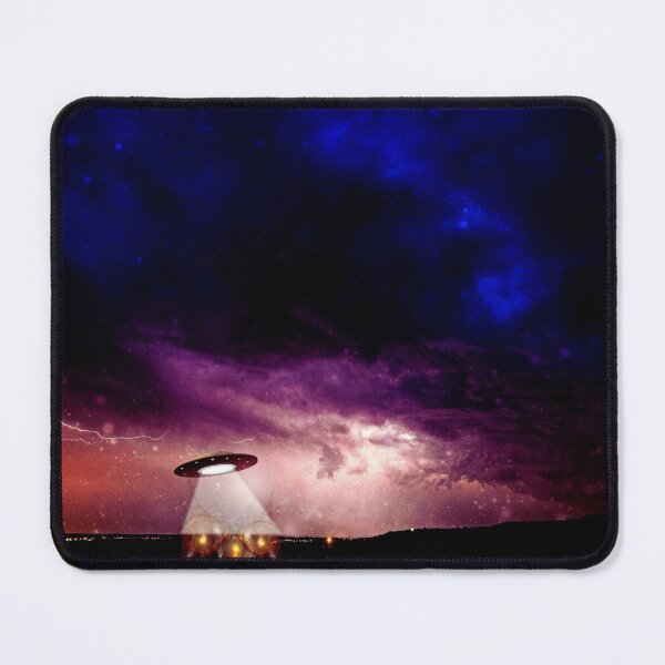 Item preview, Background with ufo designed and sold by di-Vera-Rosati.