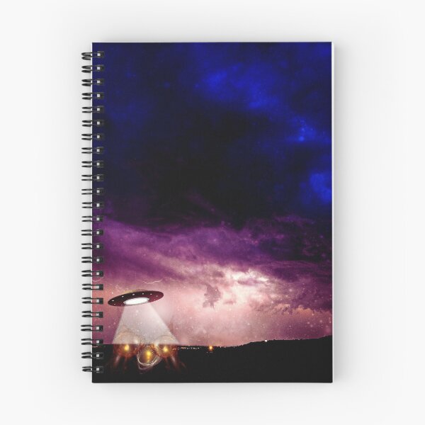 Item preview, Background with ufo designed and sold by di-Vera-Rosati.