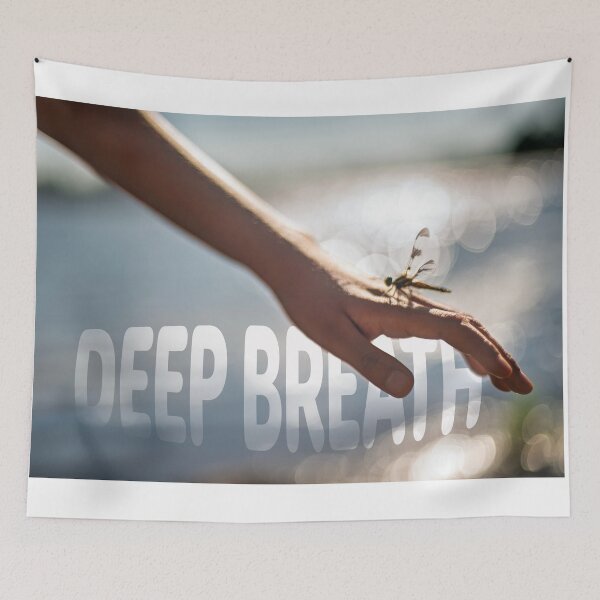 Item preview, Reminder to take a deep breath designed and sold by Shelley Marie Images.