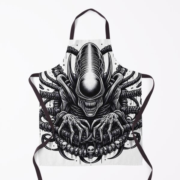 Item preview, Xenomorph style flash tattoo designed and sold by Artillenium.