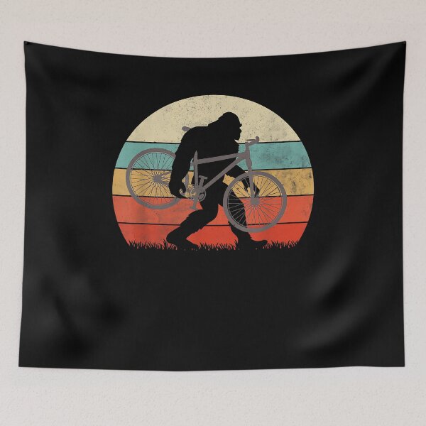 Item preview, Bigfoot Mountain Bike Funny MTB Biking Cycling Sasquatch Men designed and sold by Goleon12.
