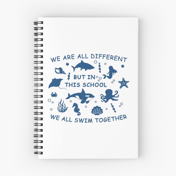 Item preview, We All Swim Together, Kindness designed and sold by CloudyPress.